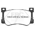 EBC Brakes DP23076 Greenstuff 2000 Series Sport Brake Pads