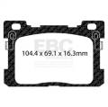 EBC Brakes DP23077 Greenstuff 2000 Series Sport Brake Pads