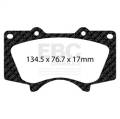 EBC Brakes DP61657 6000 Series Greenstuff Truck/SUV Brakes Disc Pads