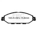 EBC Brakes DP23010 Greenstuff 2000 Series Sport Brake Pads