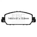 EBC Brakes DP23014 Greenstuff 2000 Series Sport Brake Pads