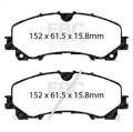 EBC Brakes DP23036 Greenstuff 2000 Series Sport Brake Pads