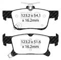 EBC Brakes DP23069 Greenstuff 2000 Series Sport Brake Pads