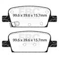EBC Brakes DP23073 Greenstuff 2000 Series Sport Brake Pads