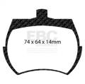EBC Brakes DP3127C Redstuff Ceramic Low Dust Brake Pads