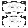 EBC Brakes DP23042 Greenstuff 2000 Series Sport Brake Pads