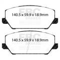 EBC Brakes DP22343 Greenstuff 2000 Series Sport Brake Pads