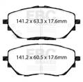 EBC Brakes DP22368 Greenstuff 2000 Series Sport Brake Pads