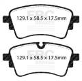 EBC Brakes DP22435 Greenstuff 2000 Series Sport Brake Pads