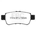 EBC Brakes DP61744 6000 Series Greenstuff Truck/SUV Brakes Disc Pads
