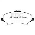 EBC Brakes UD1273 Ultimax OEM Replacement Brake Pads