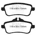 EBC Brakes UD1630 Ultimax OEM Replacement Brake Pads