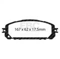 EBC Brakes UD1709 Ultimax OEM Replacement Brake Pads