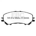 EBC Brakes UD1737 Ultimax OEM Replacement Brake Pads