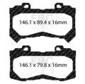 EBC Brakes UD1802 Ultimax OEM Replacement Brake Pads