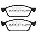 EBC Brakes UD1645 Ultimax OEM Replacement Brake Pads