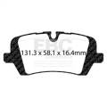 EBC Brakes UD1692 Ultimax OEM Replacement Brake Pads