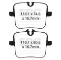 EBC Brakes DP32320C Redstuff Ceramic Low Dust Brake Pads