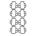 MSD Ignition 2710 Airforce Manifold Seal Port LS Kit