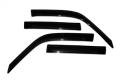 Auto Ventshade 94016 Ventvisor Deflector 4 pc.