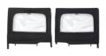Bestop 51743-17 HighRock 4x4 Element Upper Fabric Half Doors