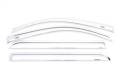 Auto Ventshade 684536 Chrome Ventvisor Deflector 4 pc.