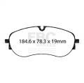 EBC Brakes UD2401 Ultimax OEM Replacement Brake Pads