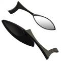 CIPA Mirrors 01906 Motorcycle Teardrop Mirror Kit