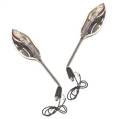 CIPA Mirrors 01935 Motorcycle Sport Bike Lighted Mirror Kit