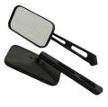 CIPA Mirrors 01943 Motorcycle Rectangle Classic Mirror Kit