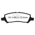 EBC Brakes UD1647 Ultimax OEM Replacement Brake Pads
