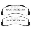 EBC Brakes UD1770 Ultimax OEM Replacement Brake Pads