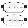 EBC Brakes DP23081 Greenstuff 2000 Series Sport Brake Pads