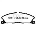 EBC Brakes UD16111 Ultimax OEM Replacement Brake Pads
