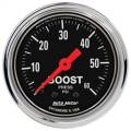 AutoMeter 2405 Traditional Chrome Mechanical Boost/Vacuum Gauge