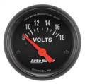AutoMeter 2645 Z-Series Electric Voltmeter Gauge