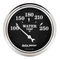 AutoMeter 1737 Old Tyme Black Water Temperature Gauge