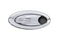 Lokar EL-504 Elliptical Bezel Door Handles