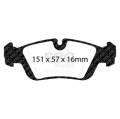 EBC Brakes UD558 Ultimax OEM Replacement Brake Pads