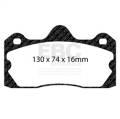 EBC Brakes DP4060R Yellowstuff Street And Track Brake Pads