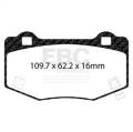 EBC Brakes DP43056R Yellowstuff Street And Track Brake Pads