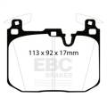 EBC Brakes S26K1010 Yellowstuff Pad and Fully Floating Disc Rotor Kit