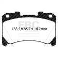 EBC Brakes S29KF1037 RP1 Race Pad and Fully Floating Disc Rotor Kit