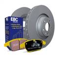 EBC Brakes S13KR1863 Yellowstuff Pad and Plain Disc Rotor Kit
