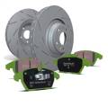 EBC Brakes S2KR2710 Greenstuff 2000 Pad and USR Disc Rotor Kit