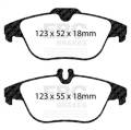 EBC Brakes S2KR2621 S2 Kits Greenstuff 2000 and USR Rotors