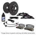 EBC Brakes BBK016BLK-2 Balanced Big Brake Kit