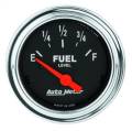 AutoMeter 2517 Traditional Chrome Electric Fuel Level Gauge