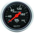AutoMeter 3322 Sport-Comp Mechanical Oil Pressure Gauge