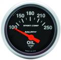 AutoMeter 3347 Sport-Comp Electric Oil Temperature Gauge